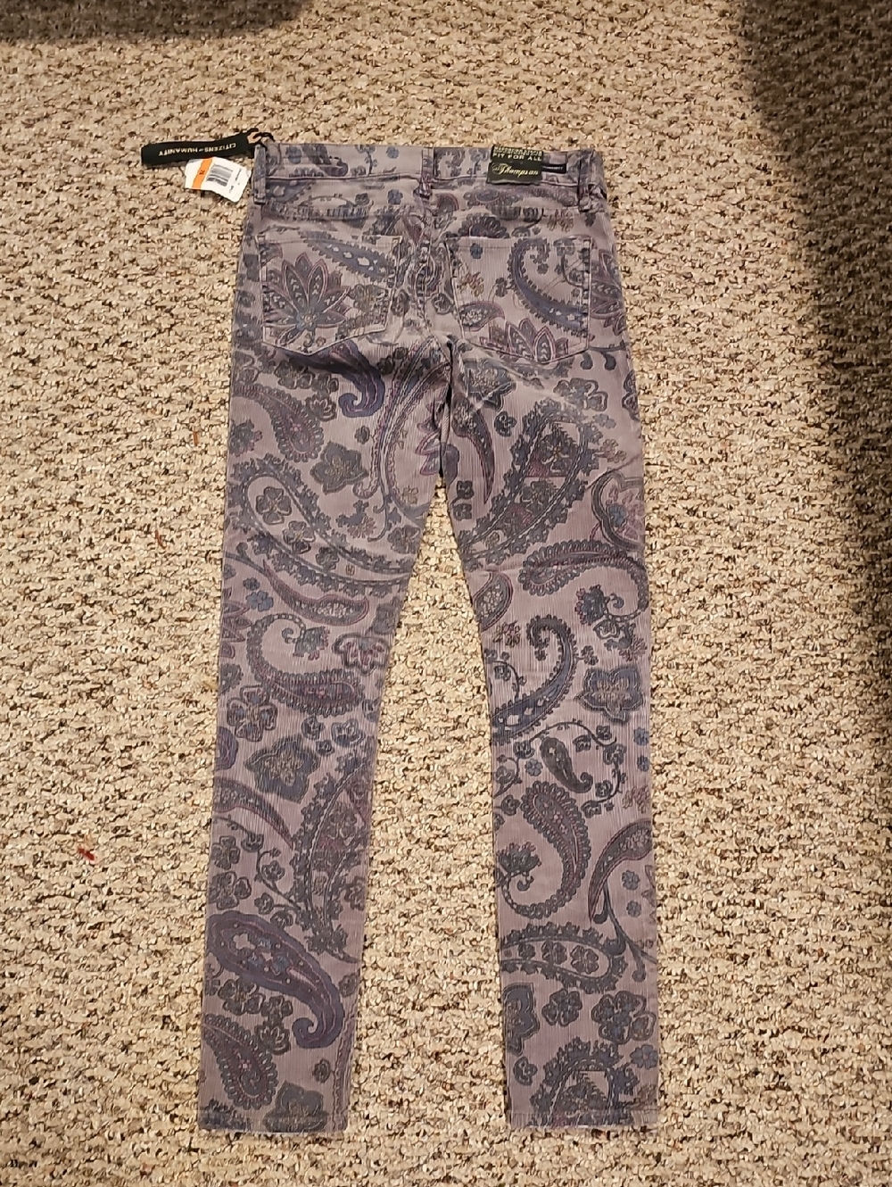NEW Citizens Of Humanity Paisley Skinny Jeans - Lavender Gray..size 26 - Picture 7 of 7